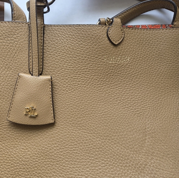 Ralph Lauren Tan Leather Tote Bag - Picture 5 of 7